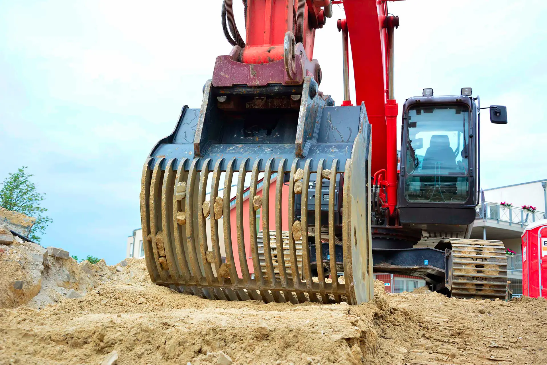 Baggerschaufel Schwingel Holdorf.